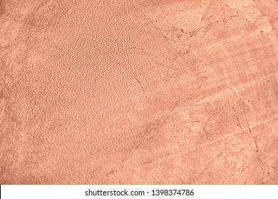 Abstract Brushed Copper Surface Metallic Texture. Retro Background