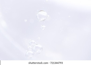abstract bubbles on gradient background