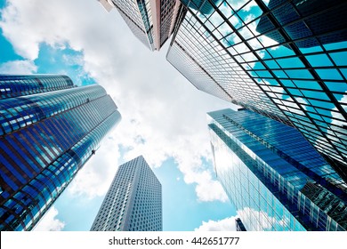 Abstract buildings background