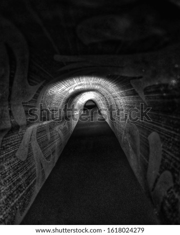 An abstract b/w image pattern