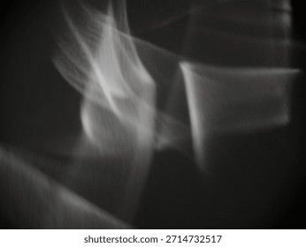 Abstract caustic light patterns created by refraction and reflection on a transparent surface. Can be used as overlay elements for design projects.  - Powered by Shutterstock - Get 15% off with code: PIKWIZARD15