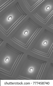 Abstract ceiling pattern