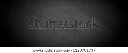 Abstract chalk blackboard with chalk scratch in learning classroom , dimention ratio for facebook cover ready used as background for add text or graphic