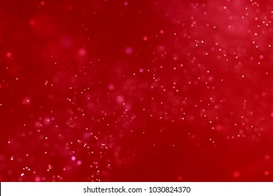 abstract christmas gradient red background with red bokeh flowing, valentine day love relationship holiday event festive concept