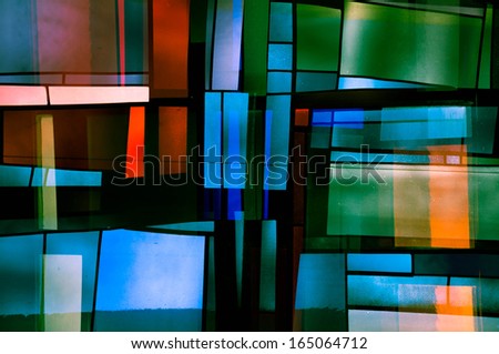 Abstract Church Windows