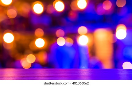 Abstract circular bokeh background