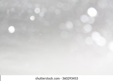 Abstract Circular Gray Bokeh Background
