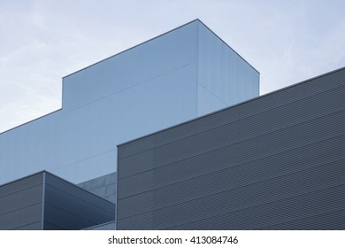 Abstract city. Facade buildings isolated - Shutterstock ID 413084746