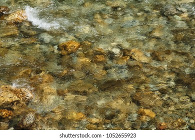 Abstract clear river water for banner background