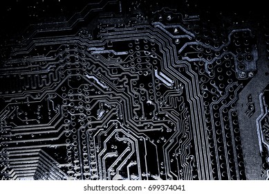 Abstract, Close up at electronic circuits, we see the technology of the mainboard, which is the important background of the computer.
(logic board,cpu motherboard,Main board,system board,mobo)