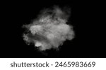 Abstract cloud of fog. Smoke overlay effect. Fog overlay effect. Smoke texture overlays. Misty effect. Isolated on transparent background