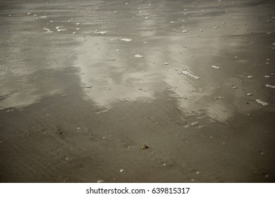 Abstract of clouds reflected in water, for background or texture