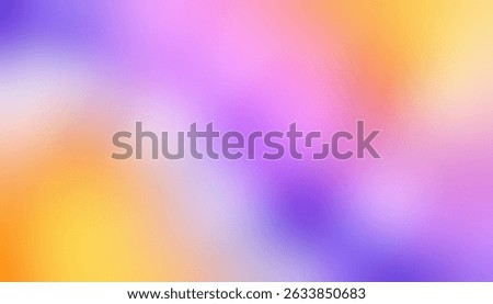 Abstract color background. Gradient blend. Bright colored glow. Diffuse glare. Blurry highlights. Modern design template for web cover. Bitmap. Raster image.