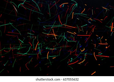 Abstract Color Full Light Painting Background