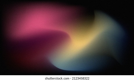 Abstract color gradient, modern blurred background and film grain texture, template with an elegant design concept, minimal style composition, Trendy Gradient grainy texture for your graphic design. - Shutterstock ID 2123458322