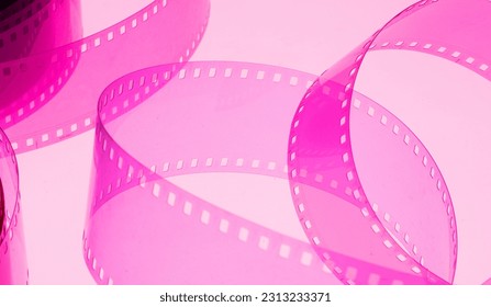 abstract colored background with film strip - Shutterstock ID 2313233371