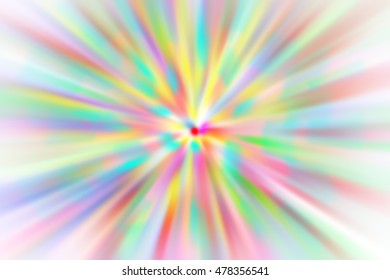 Abstract colored background radius blur