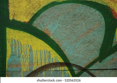 abstract colored graffiti pattern on the wall with texture
