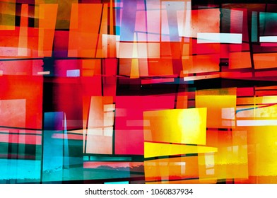 Abstract Colored Windows