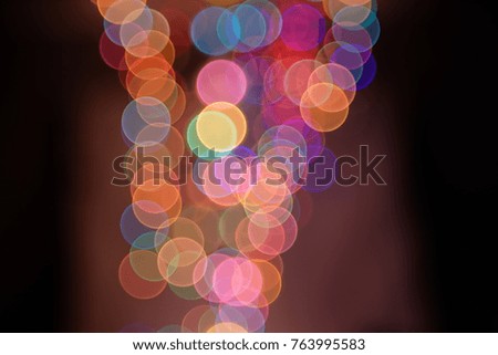 abstract colorful defocused circular, background