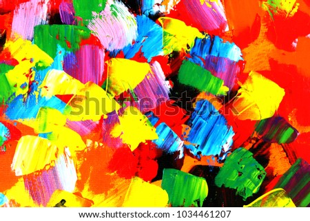 abstract colorful oilpaint background