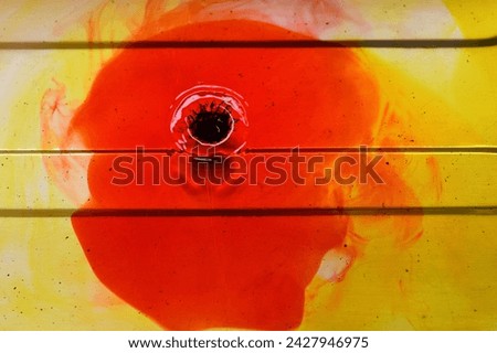 abstract colour splodges light background