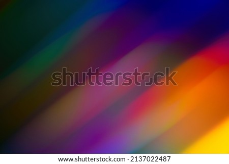 Abstract Colourful Rainbow Gradient background. Multicolor bright diagonal lines of blending and iridescent colors. Can be used as a background, overlay, wallpaper and splash screen for apps.