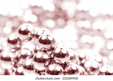 Abstract composition with small balls and reflections on light grey background  - Powered by Shutterstock - Get 15% off with code: PIKWIZARD15