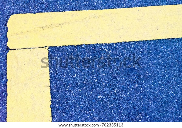 abstract concrete lines blue\
yellow