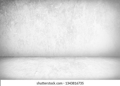 Abstract Concrete Room Background Using for Product Presentation Backdrop. - Shutterstock ID 1343816735