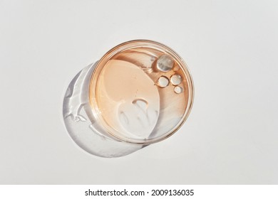 Abstract cosmetic laboratory. Chemical laboratory research. Organic cosmetics - Shutterstock ID 2009136035
