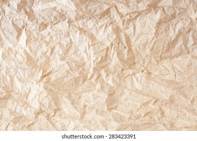 Abstract Crumpled Tissue Paper Texture Background