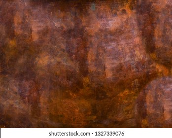 Abstract, cupric, copper pattern, texture. 