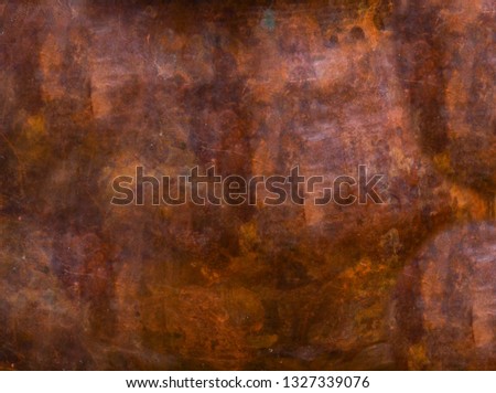 Abstract, cupric, copper pattern, texture. 