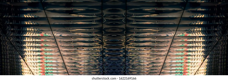 abstract dark background with reflection and distortion