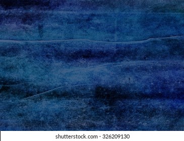 Abstract dark blue background, watercolor background
