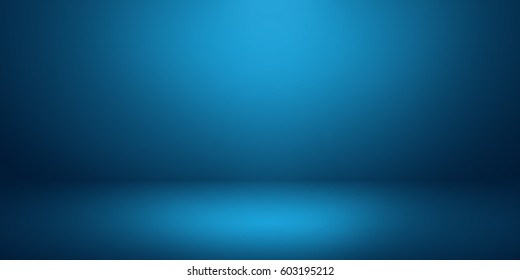 Abstract dark blue template background  Picture can used web ad  blank space dark gradient wall 
