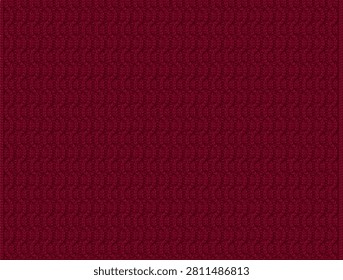 Abstract dark red background with small scattered square pixel dots in a random pattern