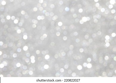 abstract defocused glitter sliver background - Shutterstock ID 220822027