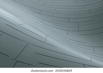 abstract design with concentric, ripple-like patterns in a muted shade of gray