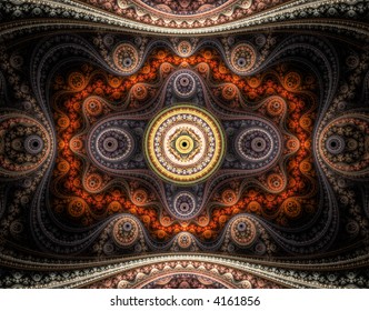 Abstract design element for patterns or background