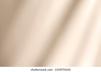 Abstract diagonal window shadows and light on solid beige wall texture. Abstract trendy colored natural light concept background. Copy space for text overlay, poster mockup, flat lay, top view - Shutterstock ID 2195974143
