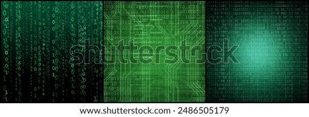 Abstract digital background with binary code. Hackers, darknet, virtual reality and science fiction concept.
