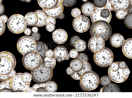 Abstract dimentional time management related background.