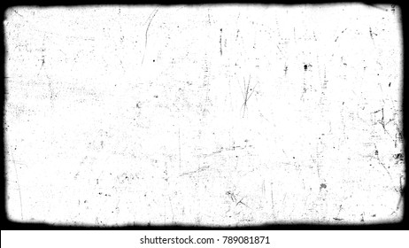 Abstract dirty or aging film frame. Dust particle and dust grain texture or dirt overlay use effect for film frame with space for your text or image and vintage grunge style. - Shutterstock ID 789081871