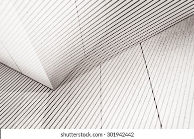 Abstract double exposure background. Architectural forms.