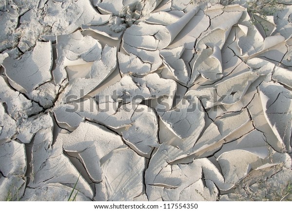 abstract dry fissured and
clefty ground