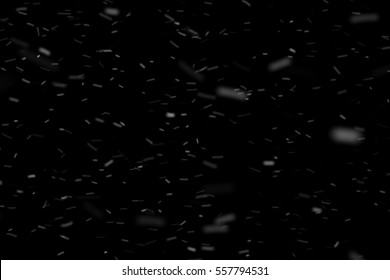 abstract dust particles movement on dark back background loop seamless ready