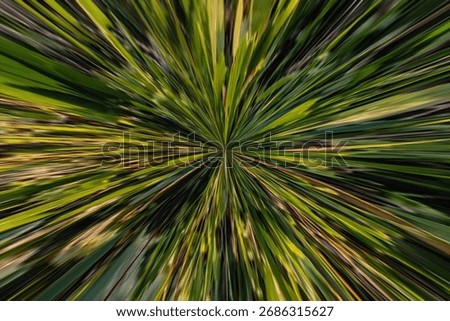 An abstract and dynamic image featuring a burst of green and yellow lines radiating from a central point, creating a sense of movement and energy.