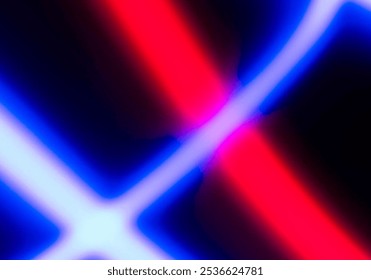 Abstract electric line neon colorful gradient black background. Concept three color red blue light trail slow shutter speed. - Powered by Shutterstock